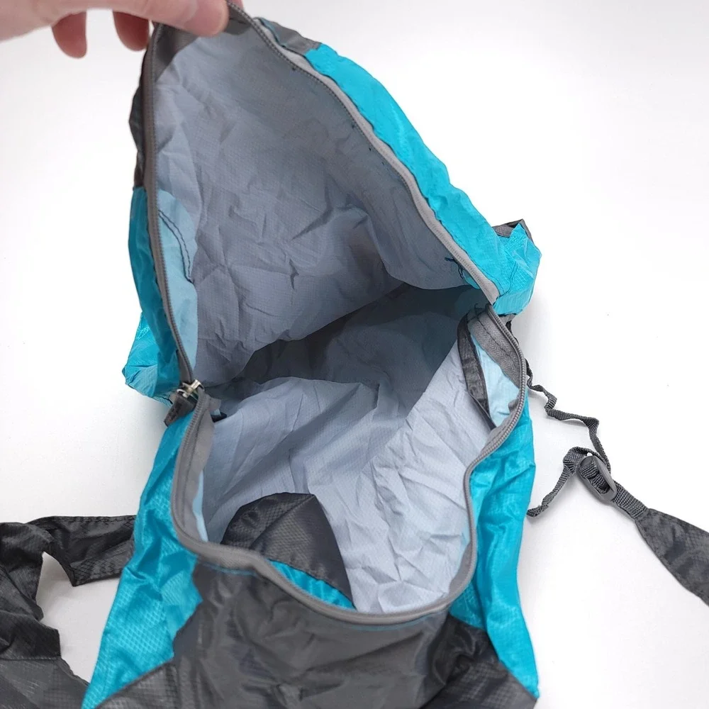 Smooth Trip Packable Nylon Backpack Ultralight Hiking‎ Outdoor Bag Pocket 2.9 oz